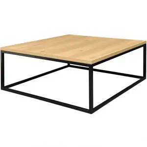 Dohányzóasztal Lennox 85x85x36 Természetes /kov kép