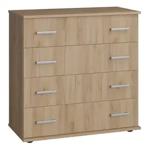 Komód S4 Bl Tölgy craft aranysárga kép