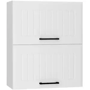 Konyhaszekrény Irma W60grf/2 Fehér borsó Mat kép