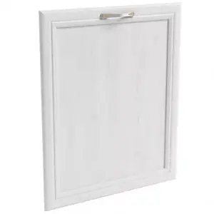 Mosogatógép elülső fal MDF 713x446 fehér/tölgy lancelot kép