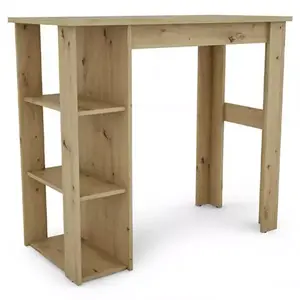 Asztal Barowy Vistig 120x58x108cm fehér 654774 kép