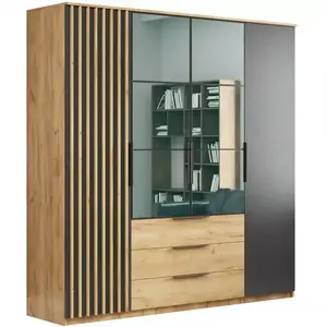Szekrény Sorento lamel 200X215X61 kép
