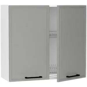 Konyhaszekrény Emily W80su Alu Dast Grey kép