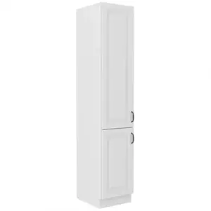 Konyhaszekrény STILO fehér mat/fehér 40dk-210 2f kép