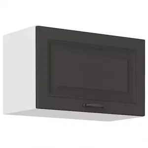 Konyhaszekrény STILO grafit mat/fehér 60gu-36 1f kép
