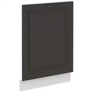 Konyhaszekrény STILO grafit mat/fehér 713x596 kép