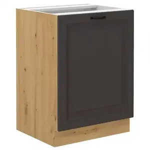 Konyhaszekrény STILO grafit mat/artisan 60d 1f bb kép