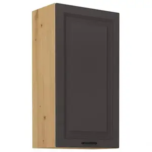 Konyhaszekrény STILO grafit mat/artisan 50g-90 1f kép