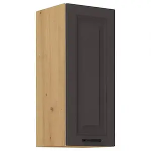 Konyhaszekrény STILO grafit mat/artisan 40g-90 1f kép
