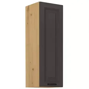 Konyhaszekrény STILO grafit mat/artisan 30g-90 1f kép