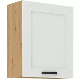 Konyhaszekrény LUNA fehér mat/artisan 60g-72 1f kép