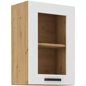 Konyhaszekrény LUNA fehér mat/artisan 40gs-72 1f kép