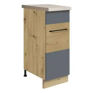Konyhaszekrény Infinity 26D GREY cargo kép