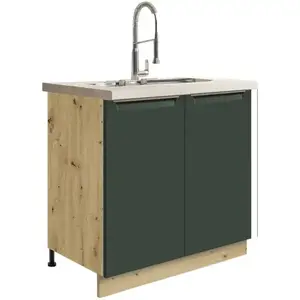 Konyhaszekrény Glamour12d Green kép
