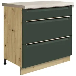 Konyhaszekrény Glamour 22d Green kép