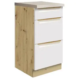 Konyhaszekrény Glamour8d White kép
