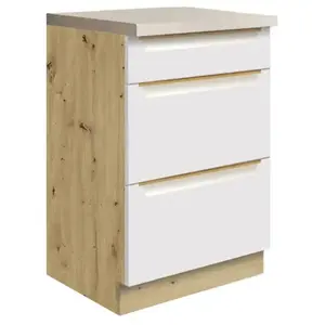 Konyhaszekrény Glamour9d White kép