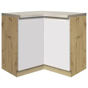 Konyhaszekrény Glamour 16d Uni White Polc kép