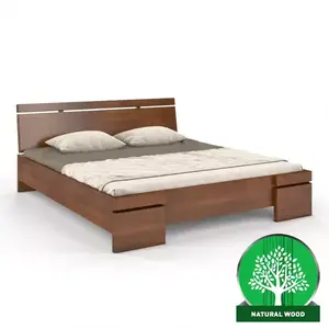 Ágy fa bükkfa Skandica Sparta maxi 120X200 dió kép