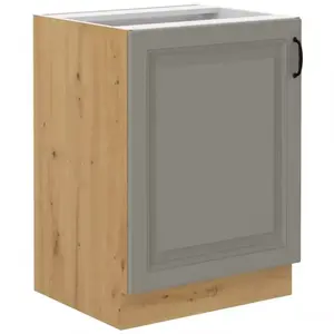 Konyhaszekrény Stilo claygrey/artisan 60d 1f bb kép