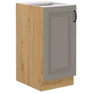 Konyhaszekrény Stilo claygrey/artisan 40d 1f bb kép