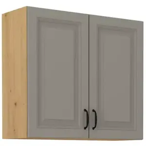 Konyhaszekrény Stilo claygrey/artisan 80g/72 2f kép