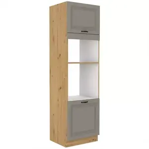 Konyhaszekrény Stilo claygrey/artisan 60dmp/210 2f kép