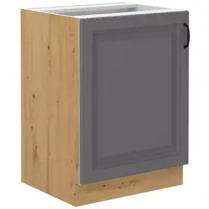 Konyhaszekrény Stilo dustgrey/artisan 60d 1f bb kép