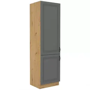 Konyhaszekrény Stilo dustgrey/artisan 60lo/210 2f kép