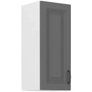 Konyhaszekrény Stilo dustgrey/fehér 30g/72 1f kép
