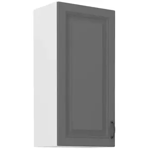 Konyhaszekrény Stilo dustgrey/fehér 45g/90 1f kép