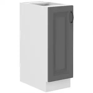 Konyhaszekrény Stilo dustgrey/fehér 30d cargo bb kép
