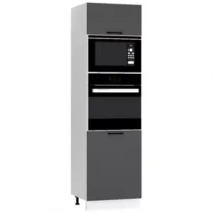 Konyhaszekrény Max D60pk Mv 2133 Pl szürke kép