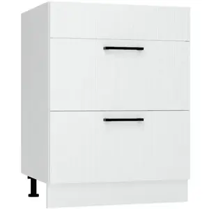 Konyhaszekrény Kate d60pc s/2 zasl fehér kép