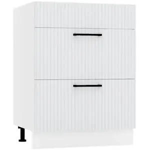 Konyhaszekrény Kate d60pc s/2 zasl világos szürke kép