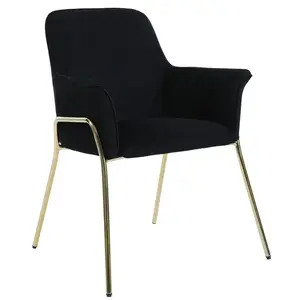 Szék Nero 80363 fekete/arany kép