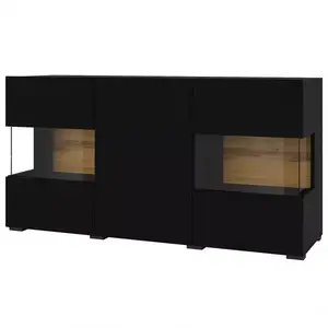 Komoód 3d Ava 25 fekete onyx/wotan kép