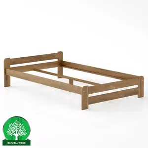 Ágy fenyő LK099–120x200 tölgy kép