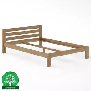 Ágy fenyő LK105–140x200 tölgy kép