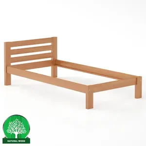 Ágy fenyő LK127–100x200 éger kép