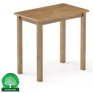 Asztal fenyő ST104-80x75x50 tölgy kép