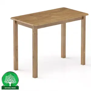 Asztal fenyő ST104-100x75x55 tölgy kép