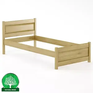 Ágy bükk LK120–100x200 rustikal kép