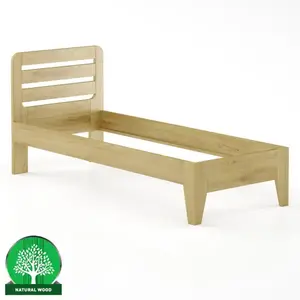 Ágy bükk LK189–90x200 rustikal kép