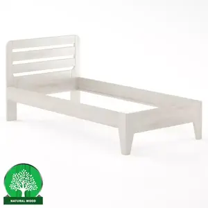 Ágy bükk LK189–100x200 fehérített kép