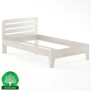 Ágy bükk LK189–120x200 fehérített kép