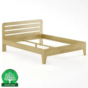 Ágy bükk LK189–140x200 rustikal kép