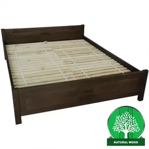 Ágy Ł 160X200 wenge kép