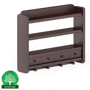 Falipolc fenyő PK118-50x40x10 dió kép