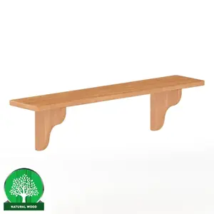 Falipolc fenyő PK120-100x25x20 éger kép